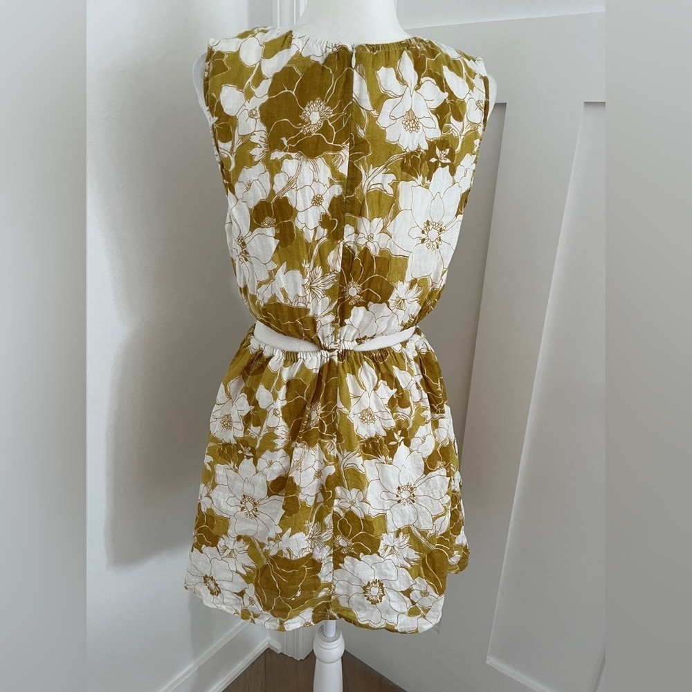 Faithfull The Brand La Pineta Mini Linen Dress - Size 6/M *R26 - Picture 2 of 4